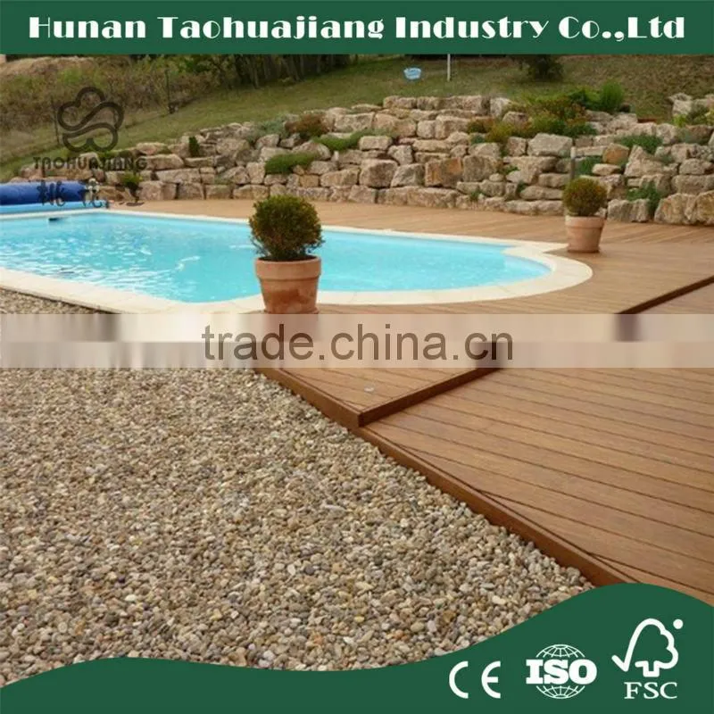 CE And ISO9001 Certificate Beautiful Color Outdoor Bamboo Flooring, Elegant Pattern Waterproof Bamboo Flooring
