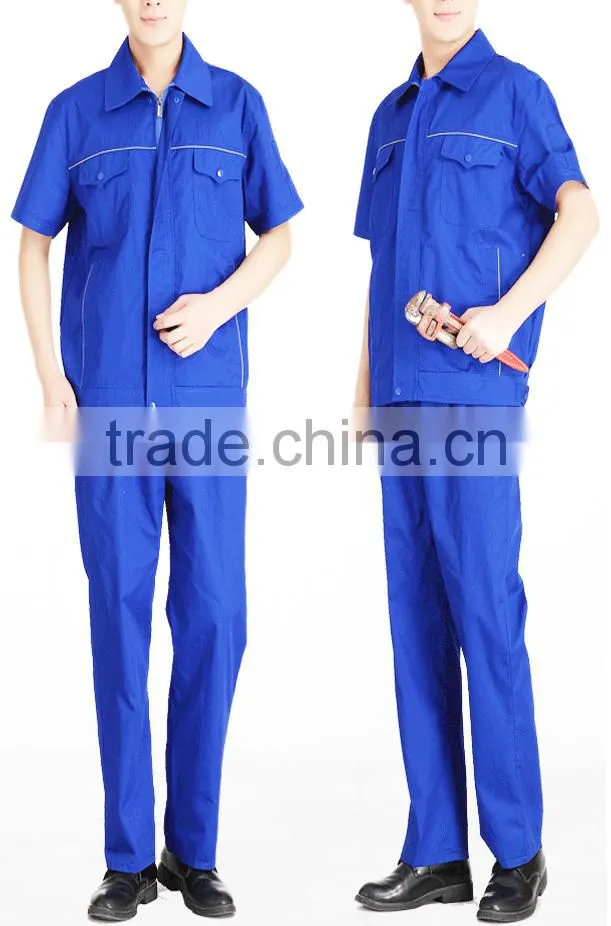 2016 OEM man workwear factory uniform industrial clothings overall