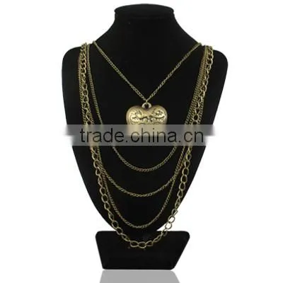 Cheap Ladies Gift Stylish Owl Style Long Necklace Neck Chain for Ladies