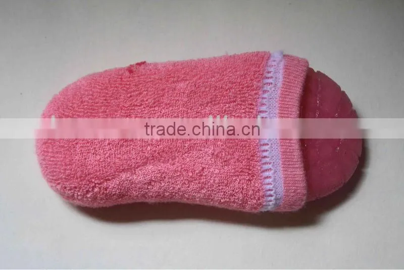 Custom anti slip cartoon baby sock shoes