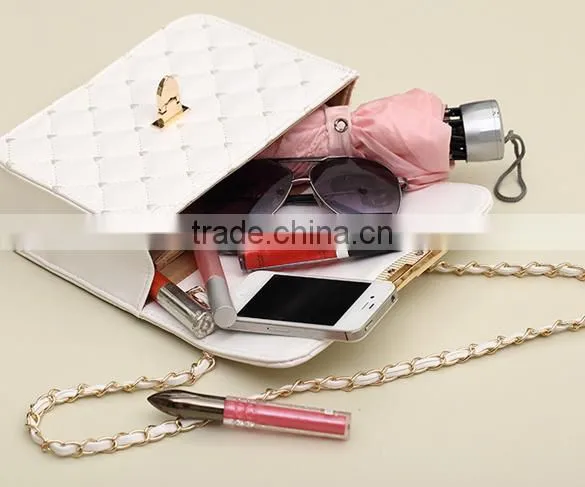 Korean Women Synthetic Leather Messenger Handbag Shoulder Bags Tote Purse SV003720#