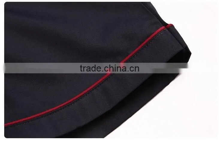 Customized made different style kindergarten primary school uniform little kids boys shirts and shorts /boys school uniform