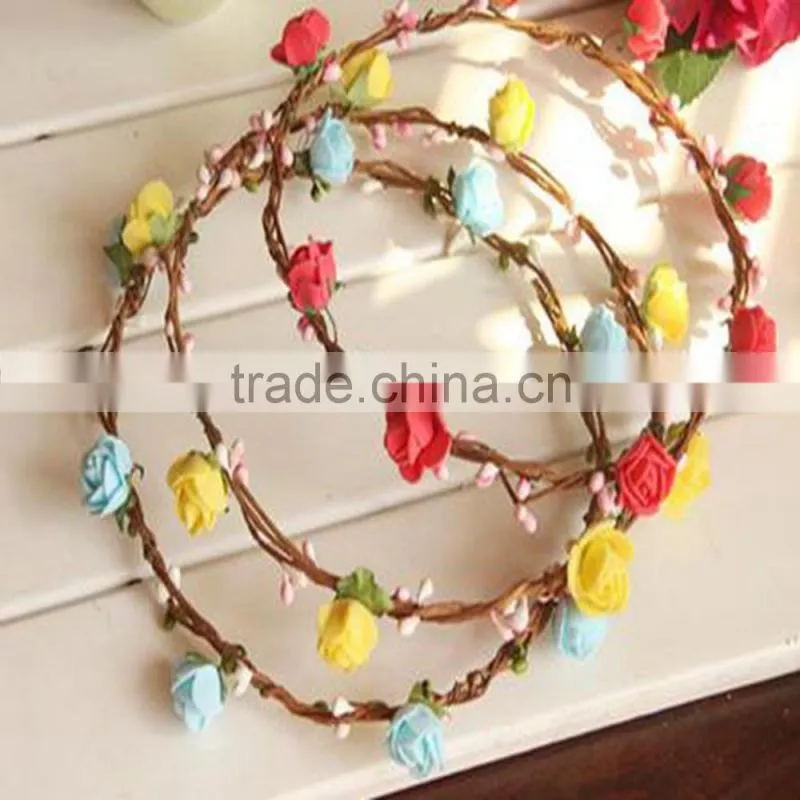 Weding Flower Bridal's Head Hair wreath Hair accessory