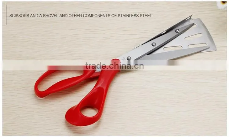 china pizza tools manufacturer hot sale stainless steel pizza scissors for party