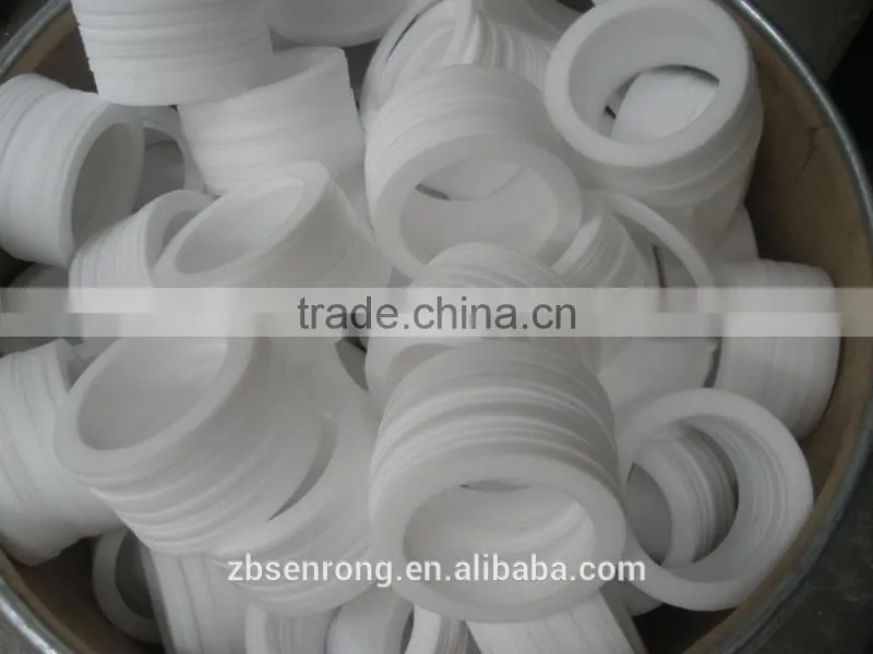 white PTFE gasket