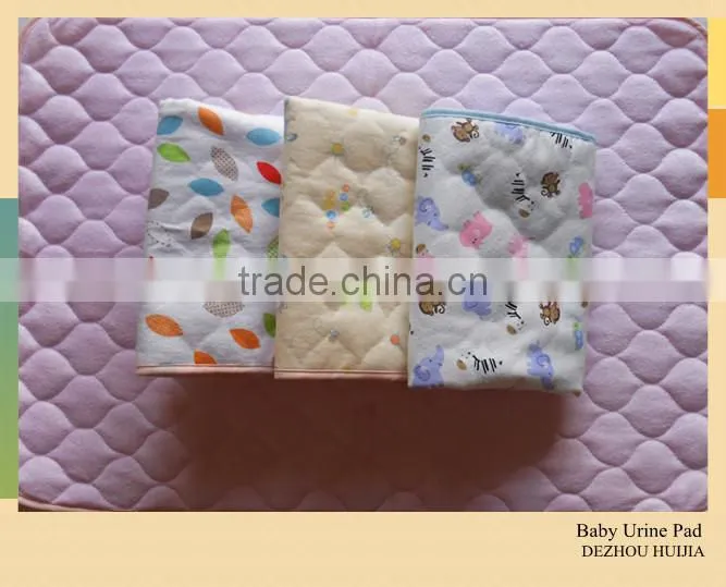 New Arrival Hot Sale Bamboo Baby Urine Pad Bamboo Cotton Material