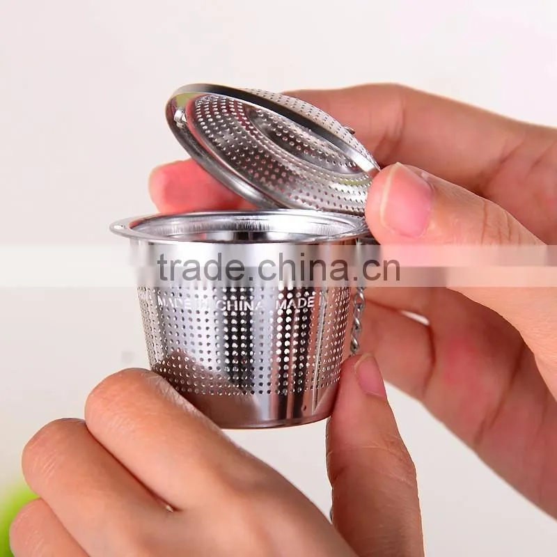 Top quality 304 stainless steel tea ball infuser bulk tea infuser S/M/L
