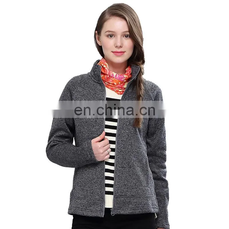 Hot Sale Running Sports Hacci Fabric Jacket For Unisex