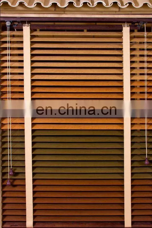 Bamboo slats shade