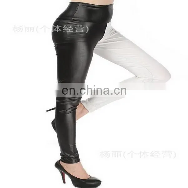 2016 Spring New Style Multi Colors Elastic Leather Leggings IN STOCK