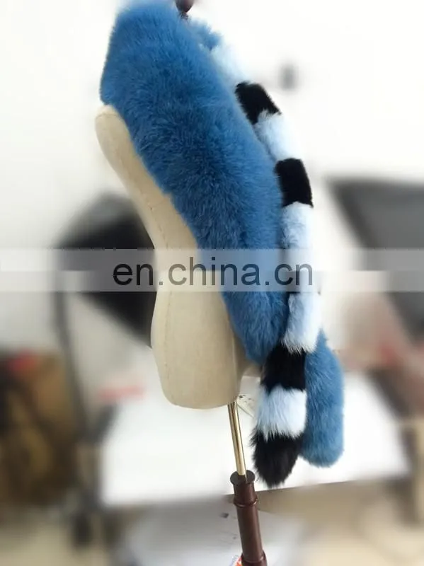 Fashion Top Quality Women Winter New Style Cheap Ladies Fox Fur Warm Scarf