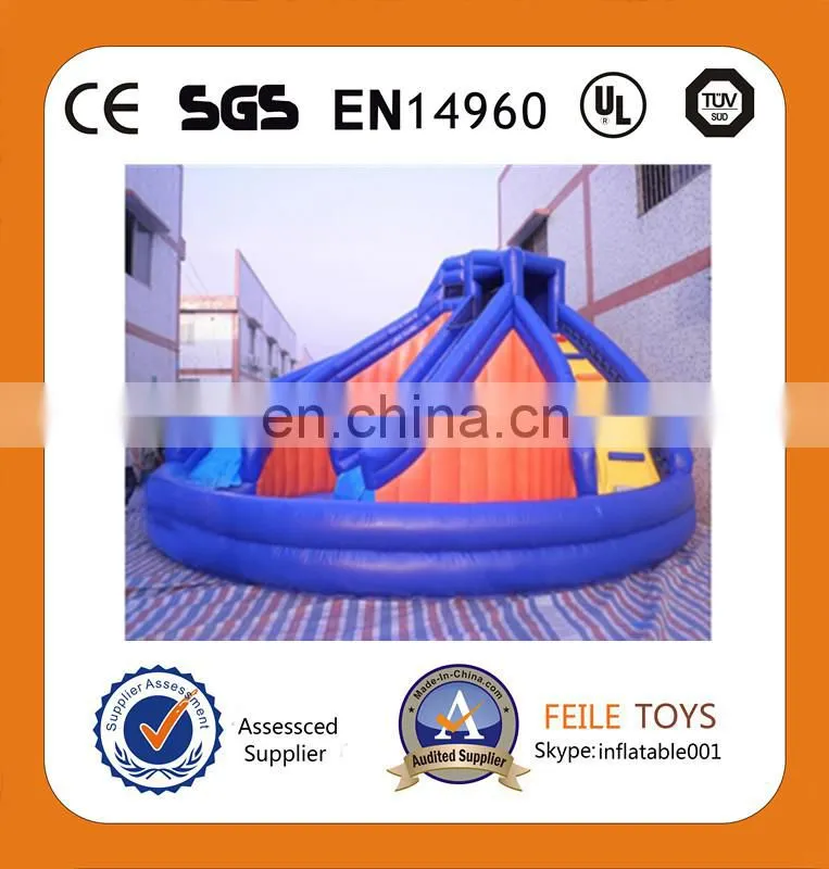 Best used water park purple slides for sale,inflatable water slide,inflatable slide