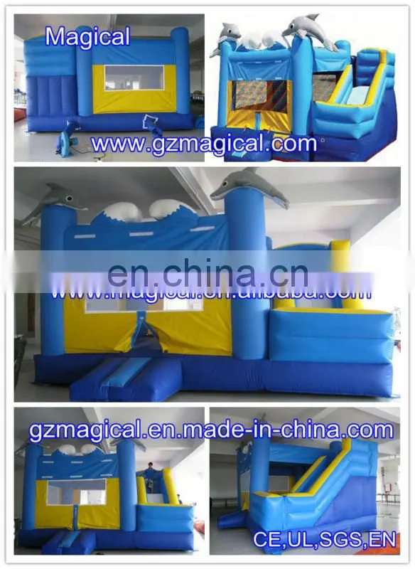 happy paradise inflatable funny combo for baby playing