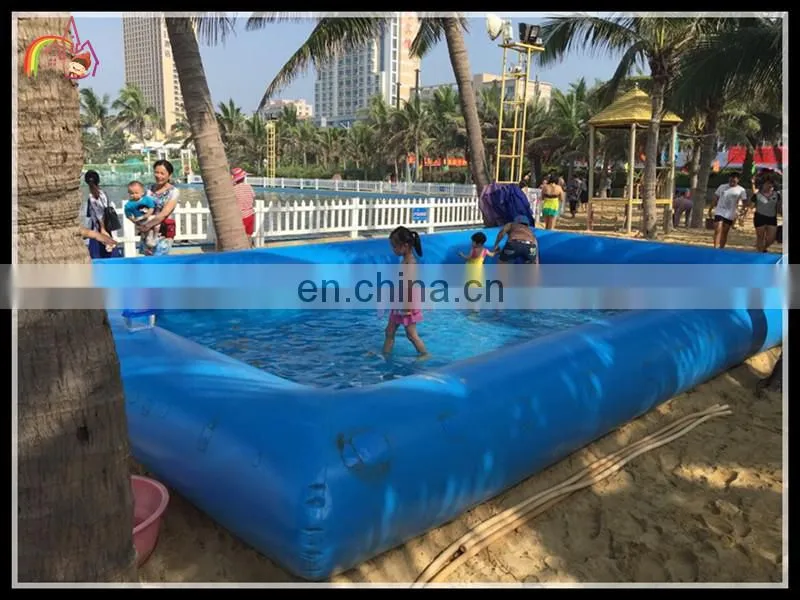 Summer inflatable square pool,beach swimming pool,inflatable floating pool