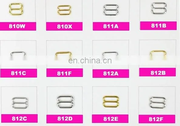 gold metal swimwear hooks