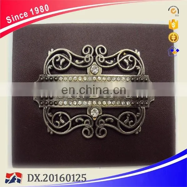 private label manufacturers custom metal garment jeans label