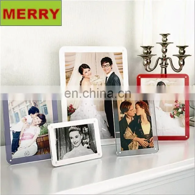 Guangzhou factory supply love wedding acrylic picture frame