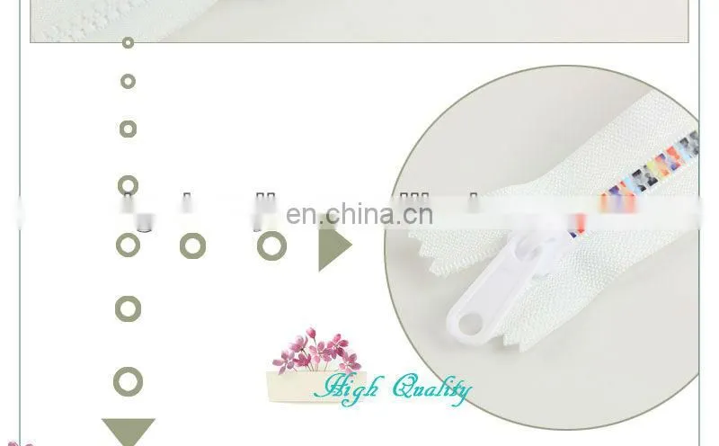 Customized fashion ybs zipper