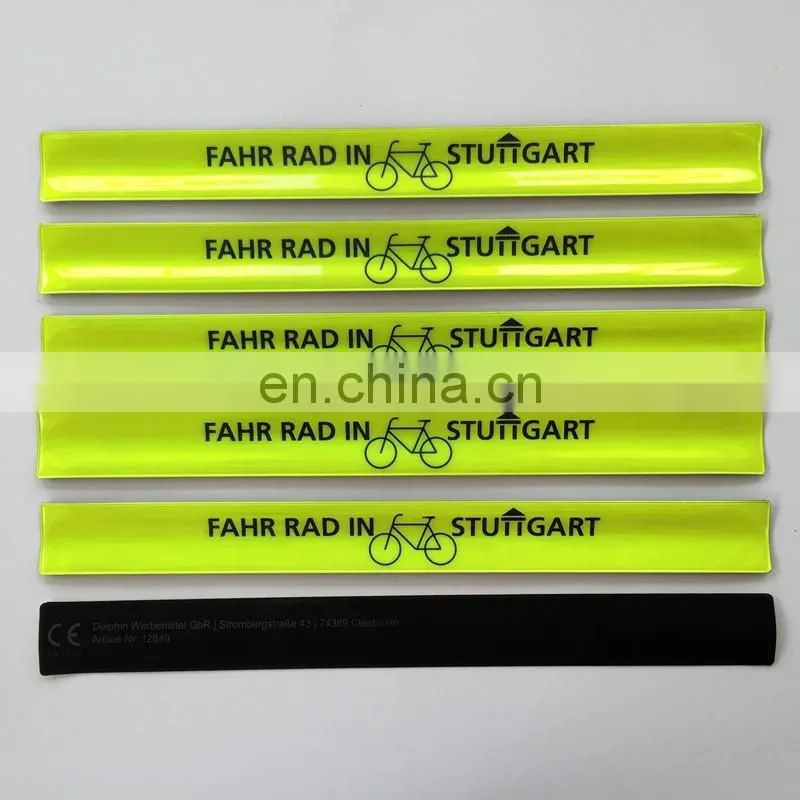EN13356 cheap gifts customizable snap band