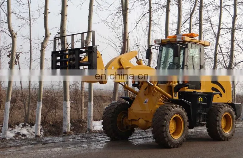 ZL20F Hydraulic operation mini wheel loader small construction equipment