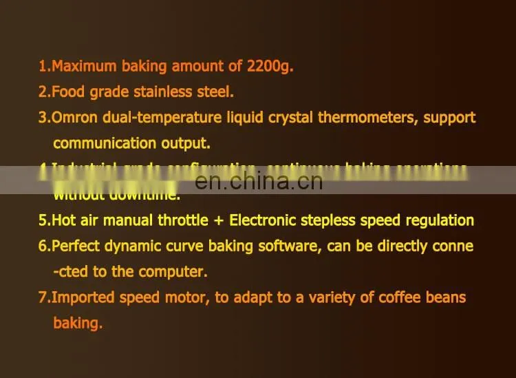 multifunction dry fruit roaster nuts coffee bean roasting machine