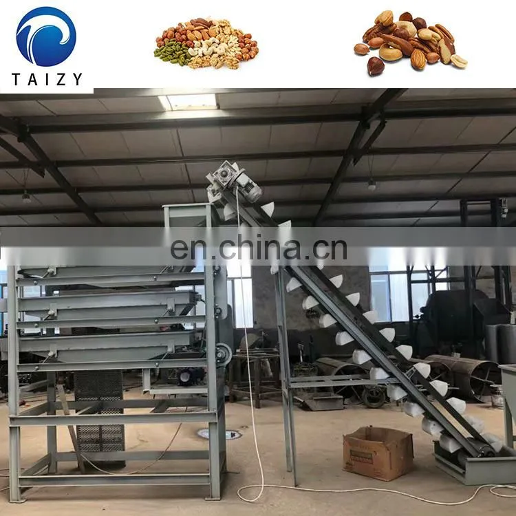 almond husking machine almond nuts cracker machine almond hazelnut production line