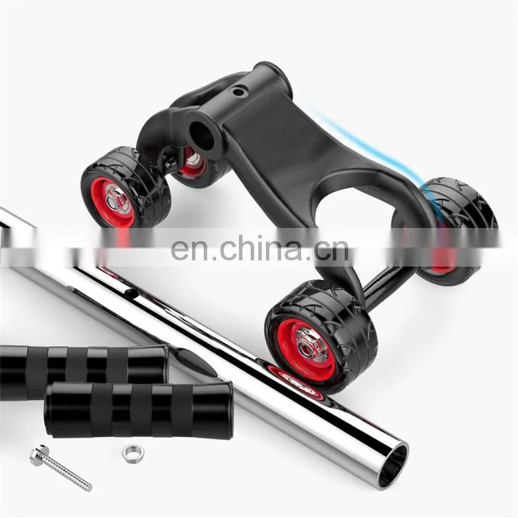 Factory Direct Fitness Equipment 4 Wheels AB Wheel Roller