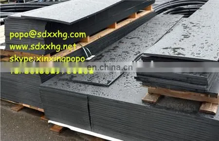HDPE plastic rig mat in high density polyethylene sheet for drilling machine
