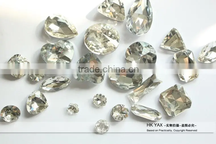 W0727 China wholesale cheap glass gemstone