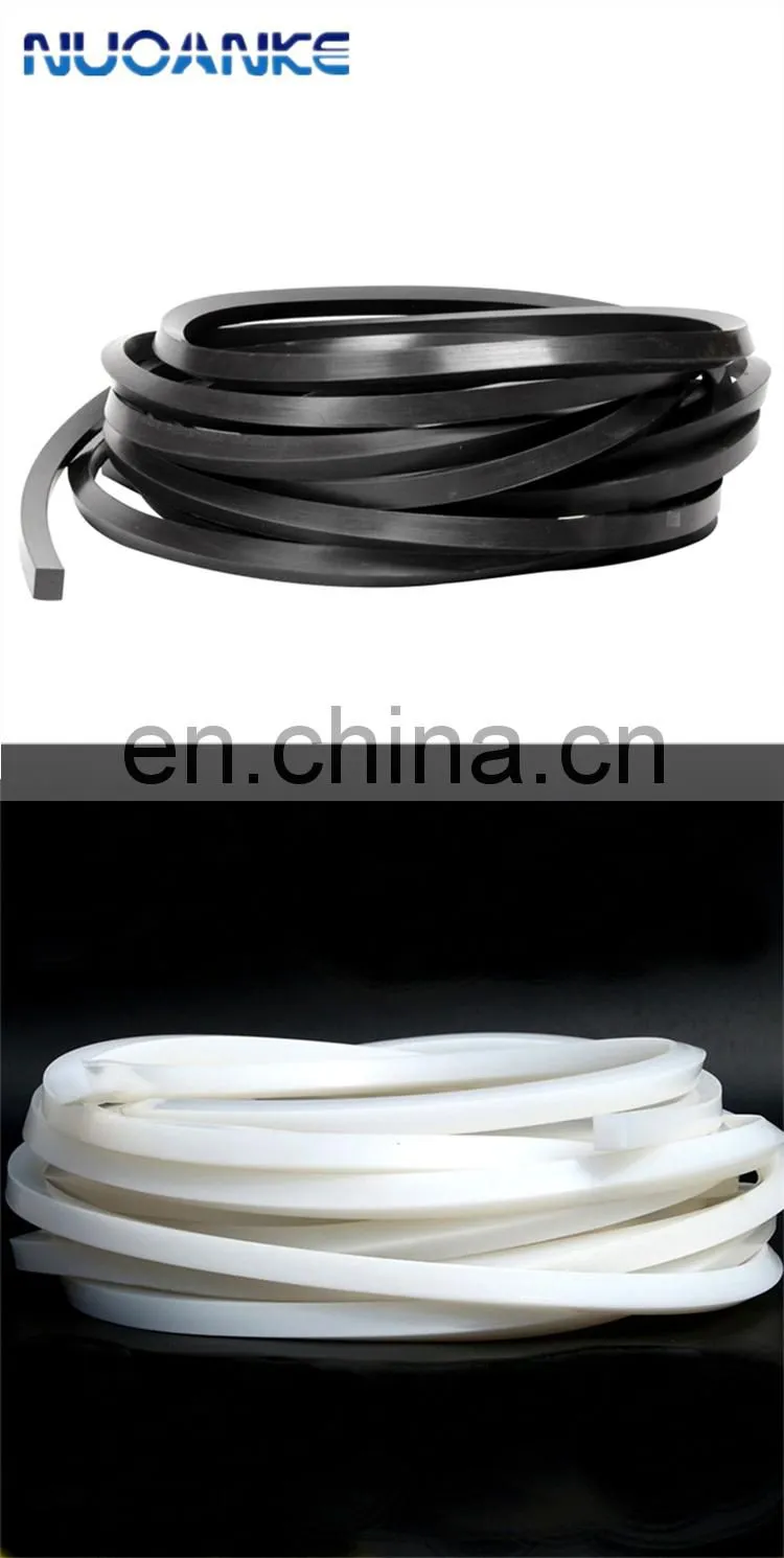 Good performance high temperature Resistance FKM Silicone Rubber Round square rectangular O ring cord for oil seal with stock