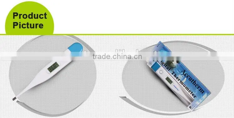 High praise Factory passed ISO,CE,ROHS,BSCI for human and baby clinical digital thermometer
