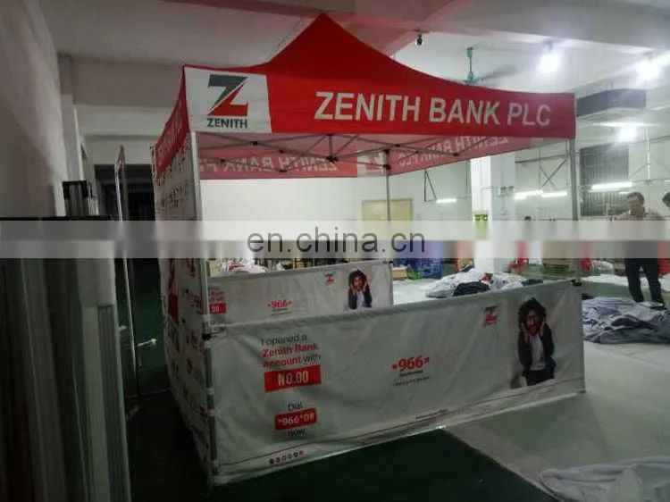 Factory price large portable tent beach Waterproof outdoor Gazebo ( Frame and Printing, Complete Production )