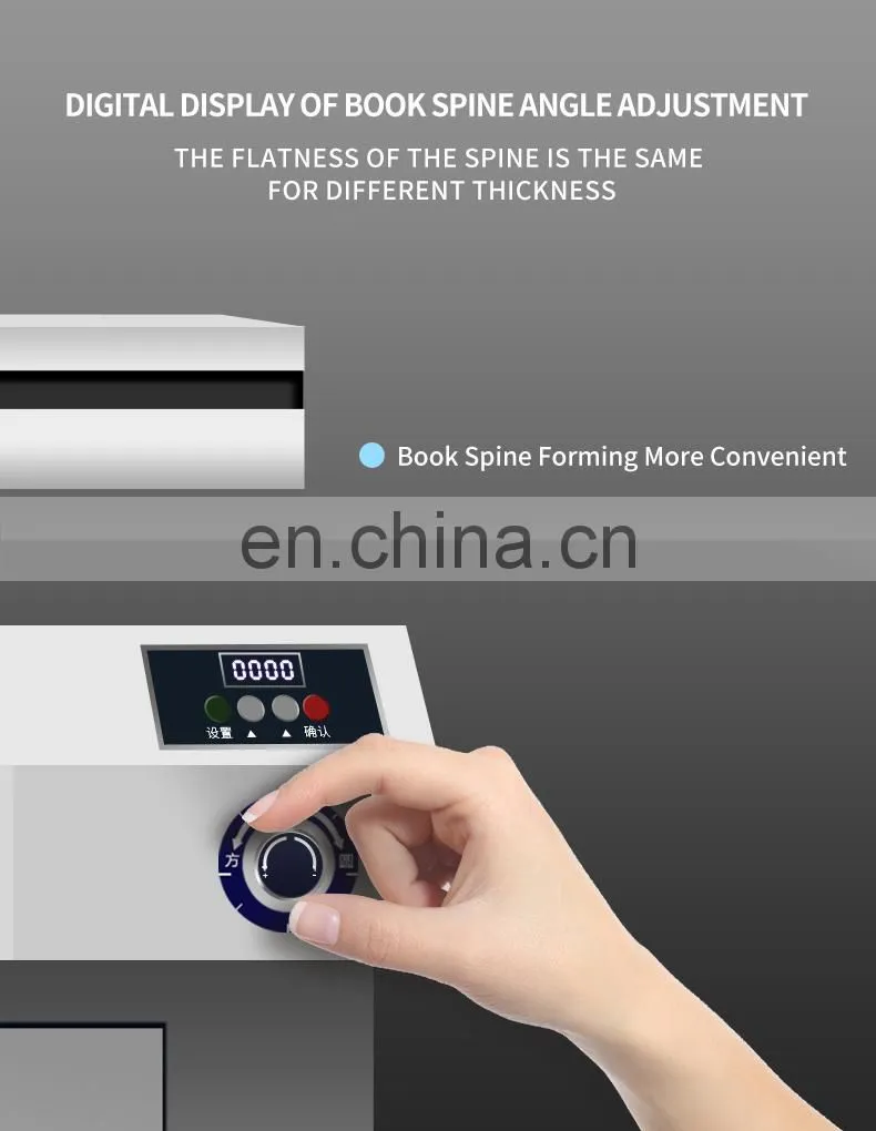 BM300L for 320 mm glue binding machine perfect binder hot glue book binder binding machine