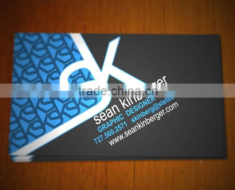 2016 China guangzhou popular business name card custom printing