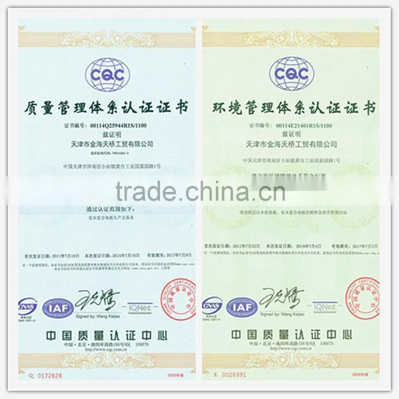 Handscraped Surface Black Color Multilayer Walnut Hardwood flooring