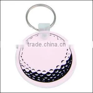 Plastic keyring for Promotion