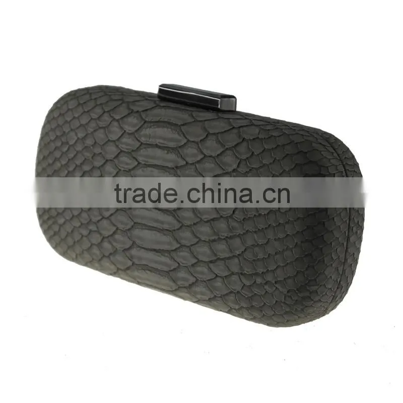 2015 hot sale snake skin real leather evening bags
