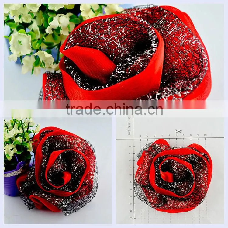 2014 China import sexy flower brooch fancy hair accessory hairpins