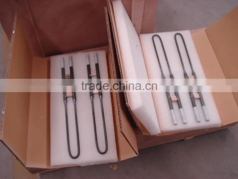 90 Degree Mosi2 Electric Heating Element / Mosi2 Heat Elements