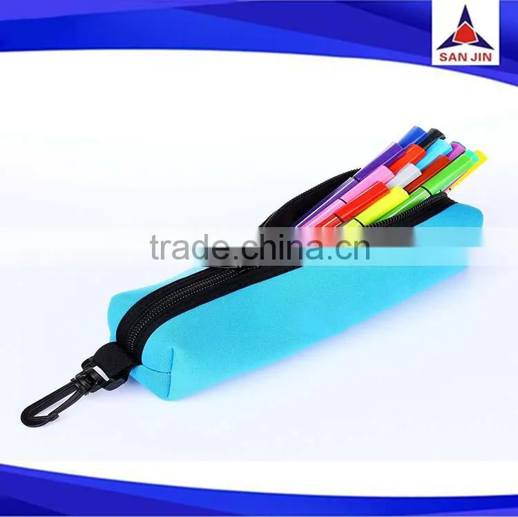 Neoprene colorful neoprene kids pencil case