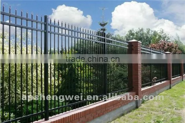High quality wrought iron pool fence