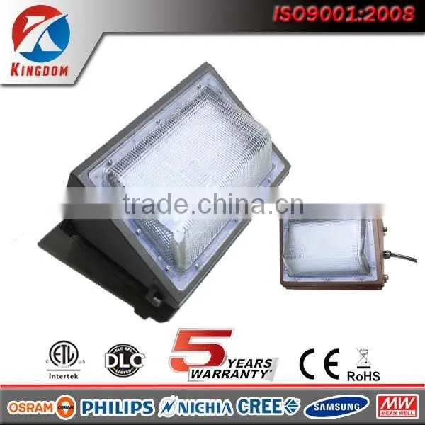Public building lighting DLC ETL CE RoHS outdoor IP65 150w 120w 80w led wall pack