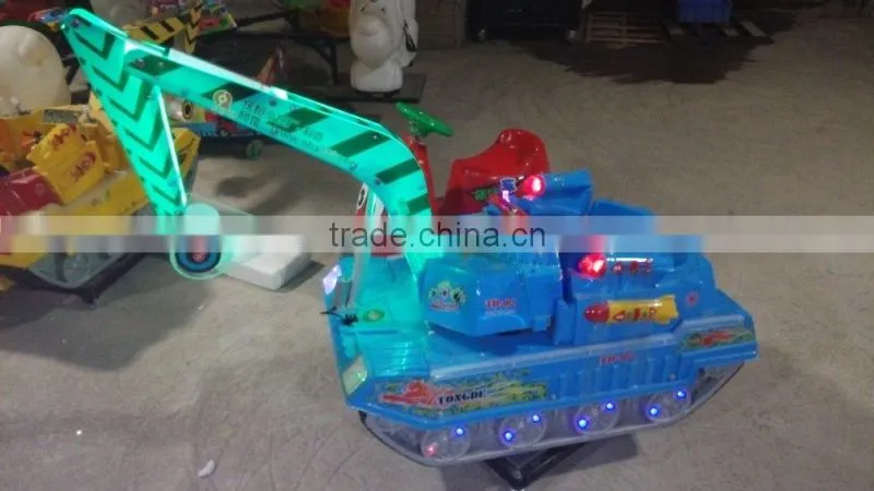QH-E007 NEW product amusement park rides excavator toy for sale