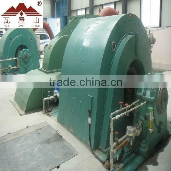 Hydroelectric pelton turbine