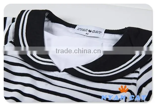 2016 New Arrival Children Clothes Summer Nevy Model Baby Romper Short Sleeve Babysuit Jumpsuits