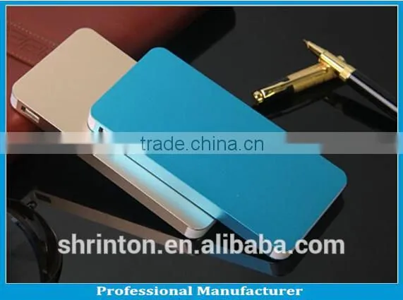 Ultra thin External Power Bank Backup Battery Charger 6000mah