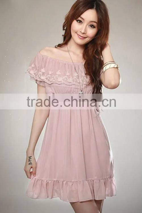 2016 customizable new cotton kurta neck designs with lace