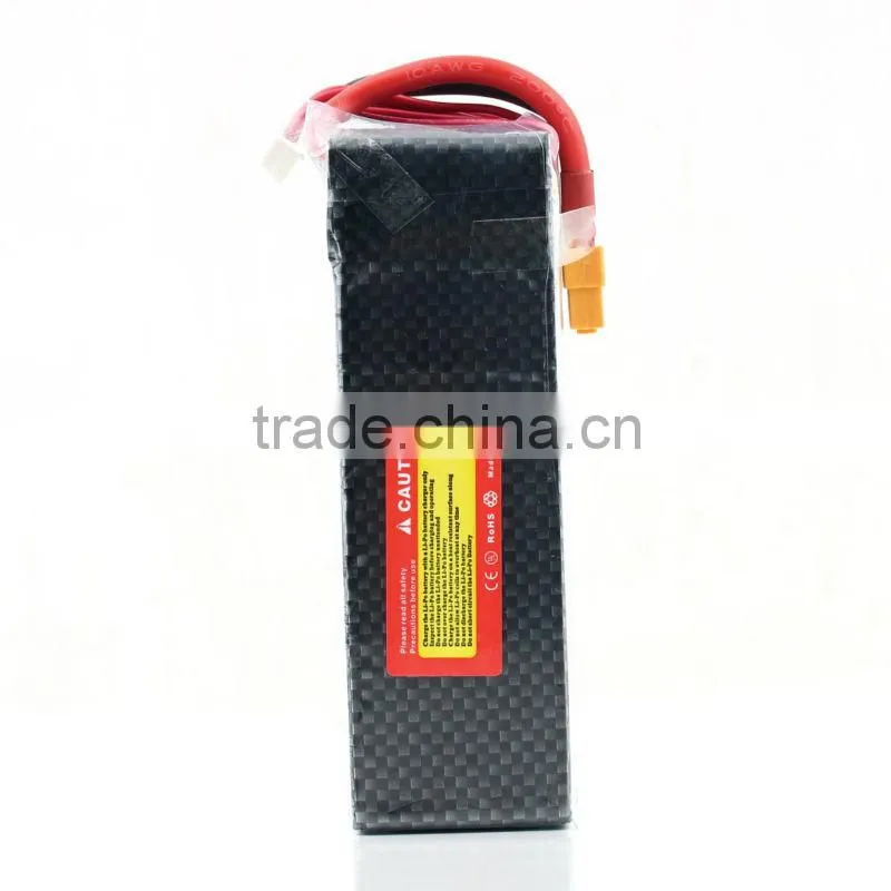 LION 22.2V 5200MAH 30C rc battery for helicopter rechargerable battery