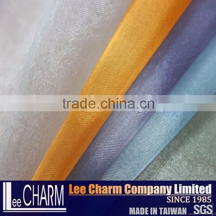 Taiwan Best Price Organza Tablecloth and Table Skirt Fabric