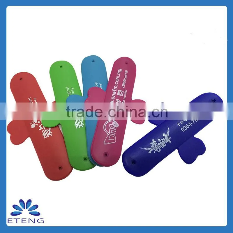 Hot promotional custom printed silicone phone holder